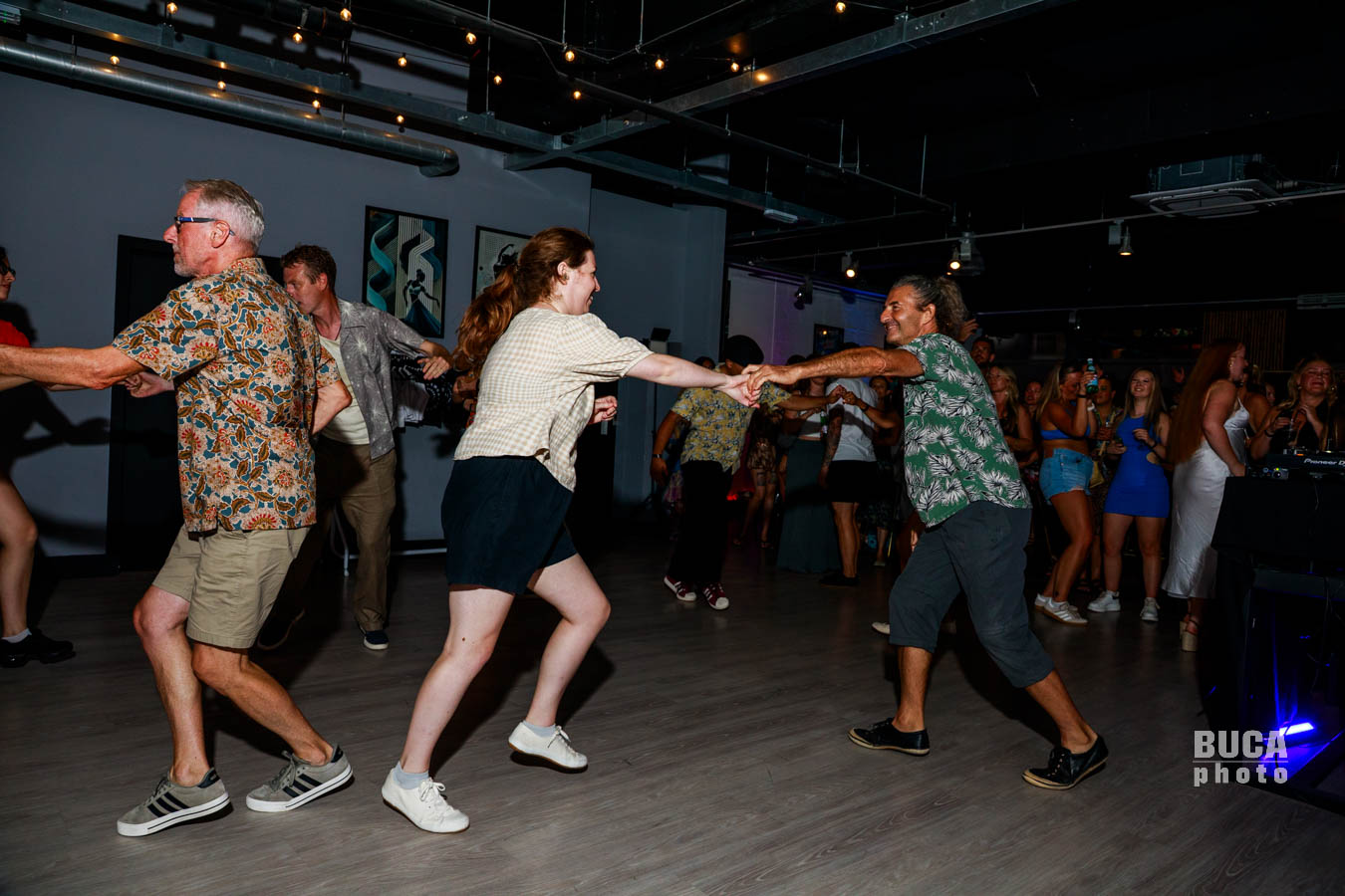 Dancers enjoying a social at BOH