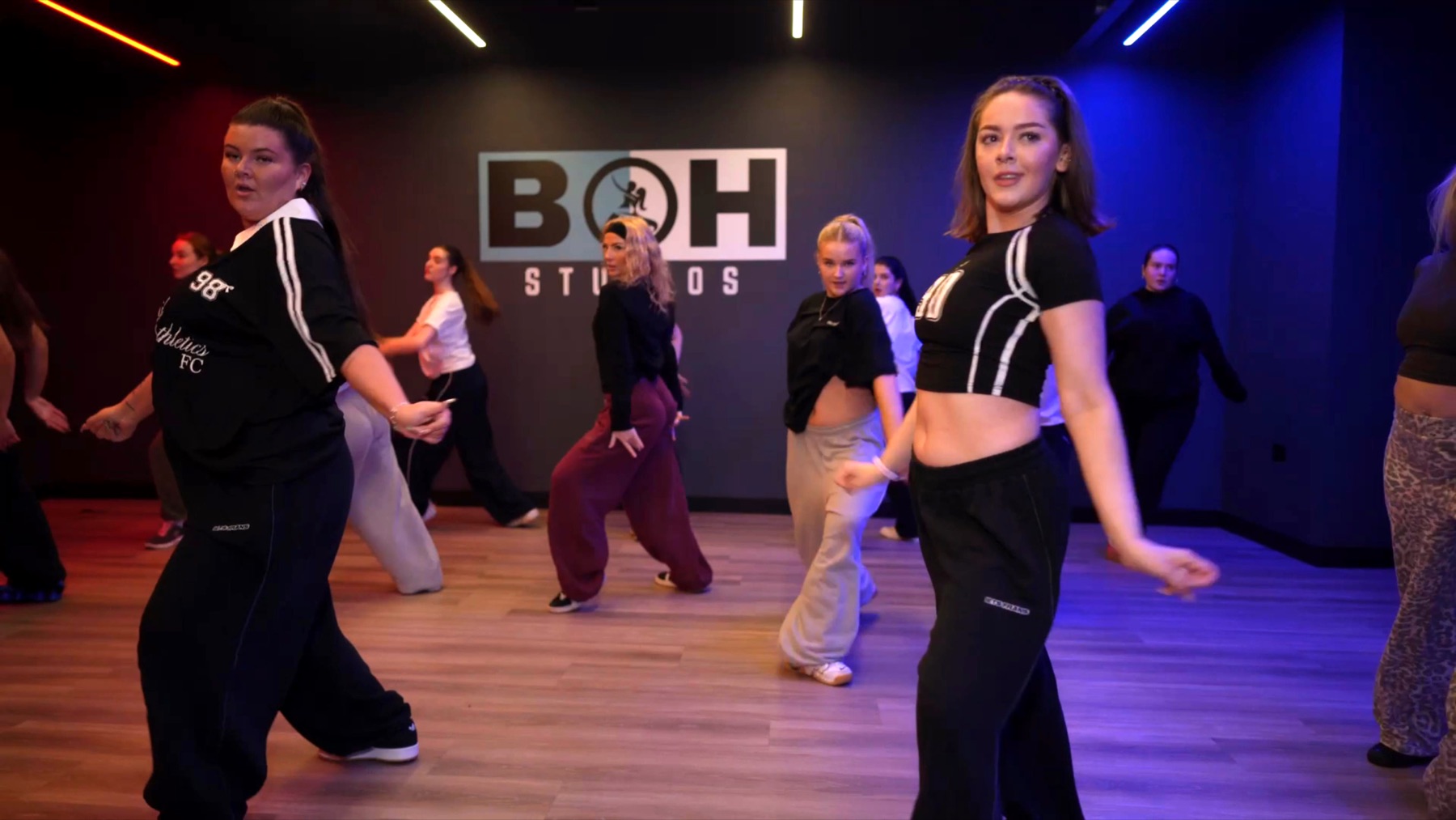 Dancing at BOH Studios